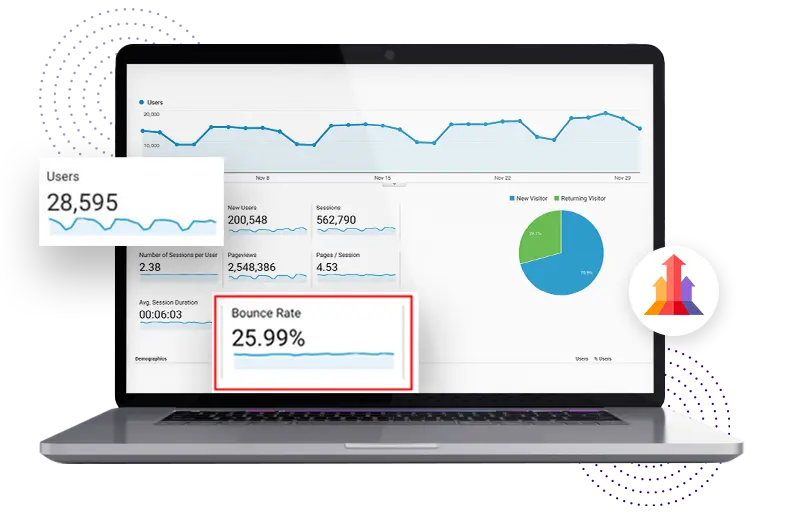 shift 4 shop bounce rate